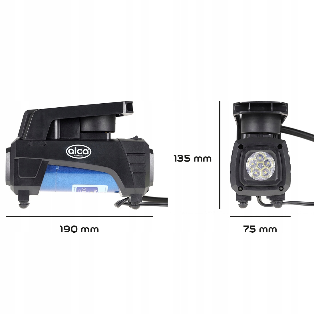 Kompresor ALCA AutoSTOP 30l/m 120W 150PSI STALOWY! Marka Alca