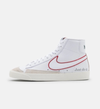 Sportovní boty Nike Blazer Mid '77 Bílé Červené Vysoké 45.5EU