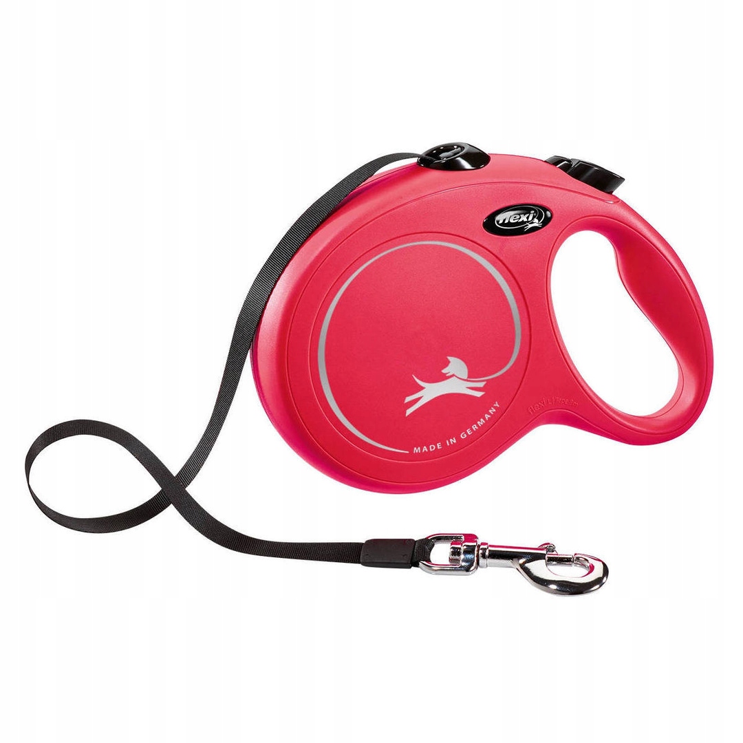 Levně Flexi New Classic L automatické Vodítko pro psy a kočky do 50 kg, 8 m páska