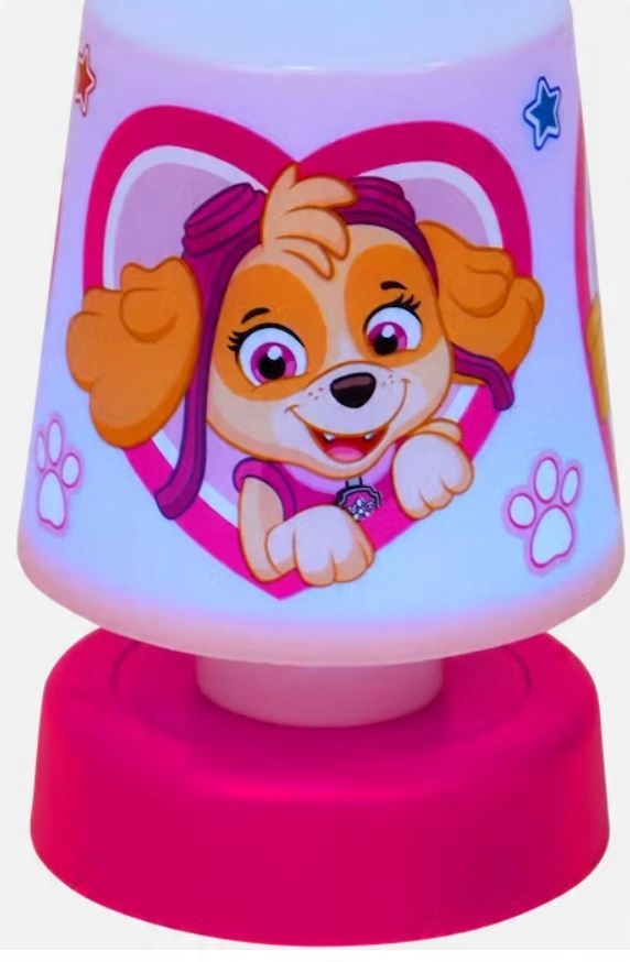 

Lampka Nocna Disney Psi Patrol Peppa Ariel