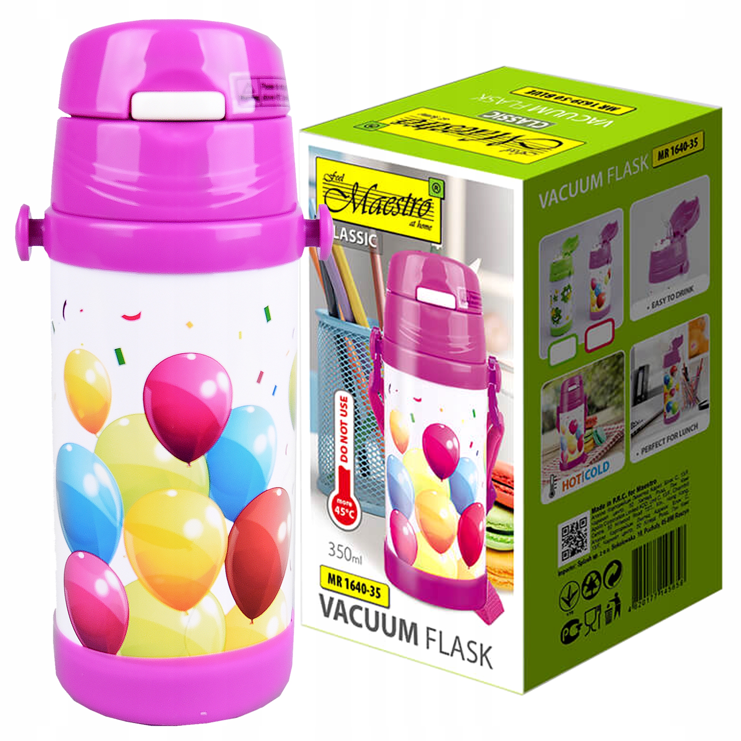 KUBEK TERMICZNY DLA DZIECI TERMOS STAL NIERDZEWNA