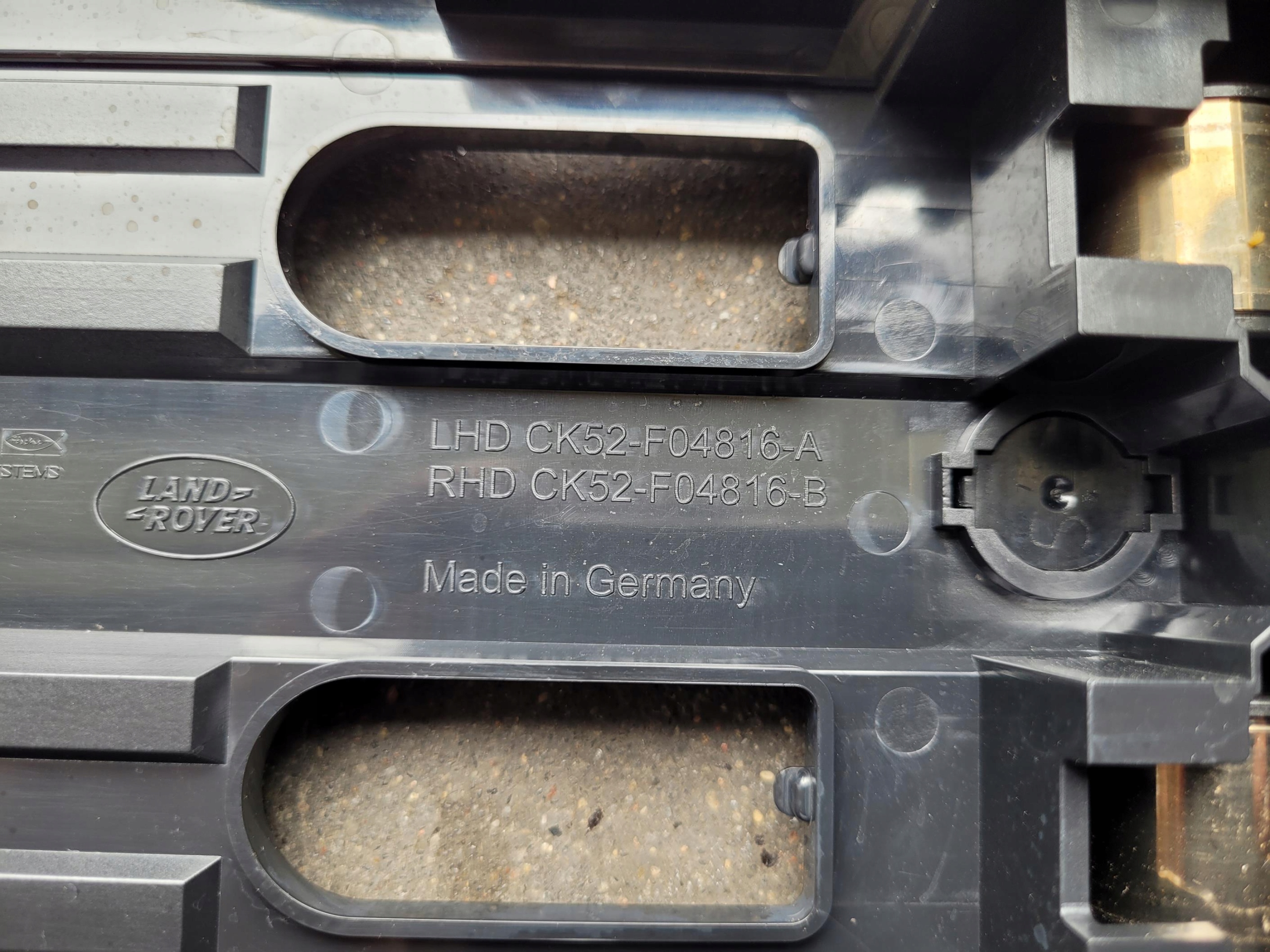 bracket for KUBKI passenger compartment CK52-F04816-A RANGE ROVER VOGUE L405