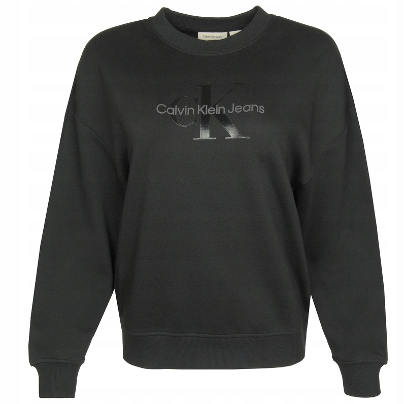 Dámská mikina Calvin Klein Jeans , oversized, černá, Xs