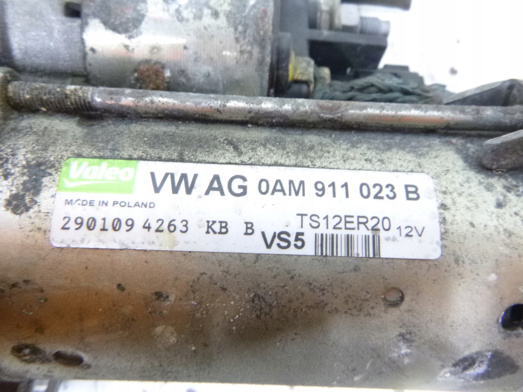 starter Volkswagen Passat B6 1.4 2009r 0AM911023B