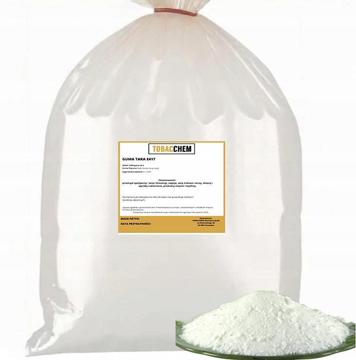 Guma Tara E417 – přírodní zahušťovadlo a stabilizátor 5 kg