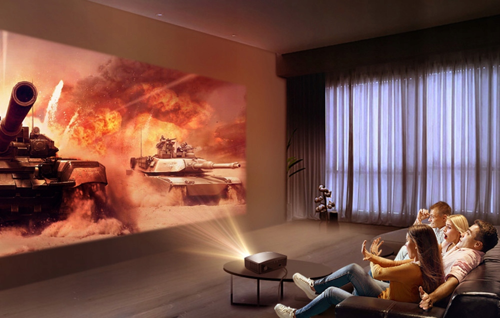 BYINTEK K25 SMART RZUTNIK PRZEWODOWY PROJEKTOR HDMI LCD 4K WI-FI FULL HD Technologia wyświetlania LCD