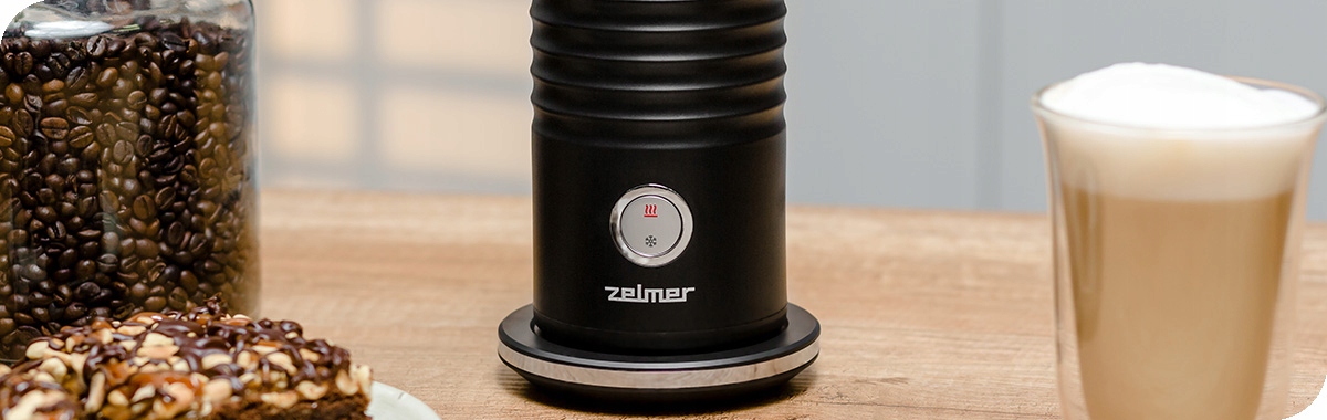Zelmer Magnetyczny Spieniacz do mleka ZMF0550 SPIENIANIE na ZIMNO CIEPŁO Rodzaj dzbankowy
