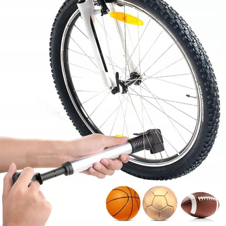 POMPKA ROWEROWA TELESKOPOWA RĘCZNA PRZENOŚNA MOCNA NA RAMĘ ROWER PODRÓŻNA Długość (cm) 28 cm