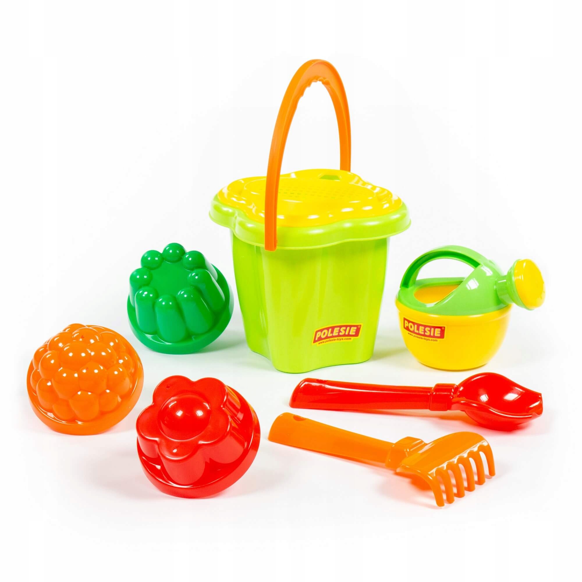 ZESTAW DO PIASKU PIASKOWNICY WIADERKO FOREMKI 8el Marka Partyforkids