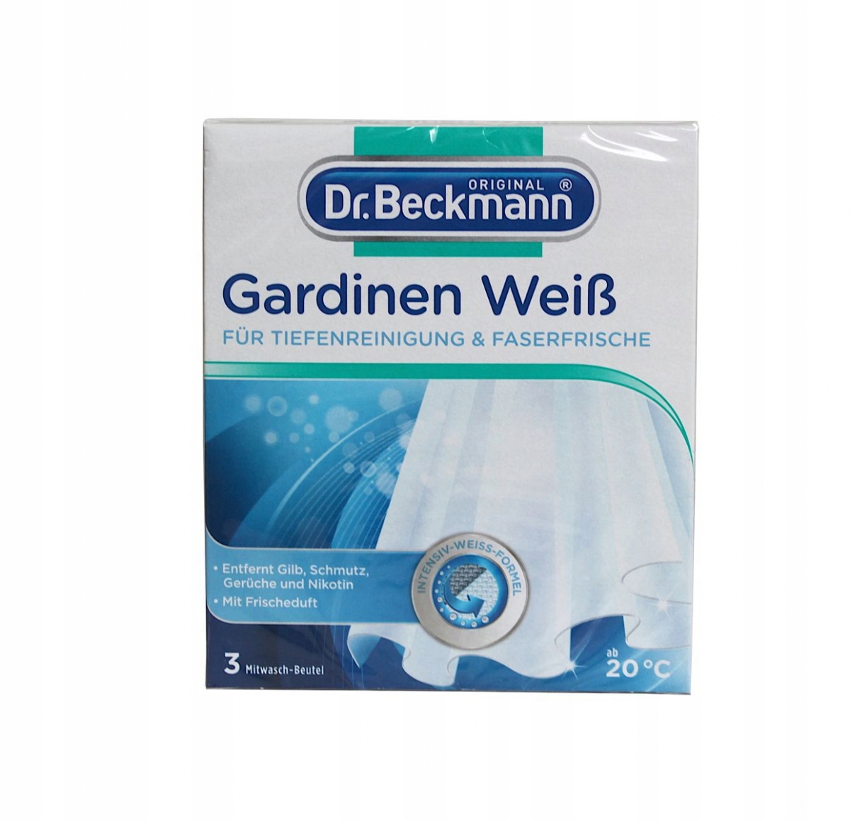 

Dr Beckmann wybielacz do firanek Gardinen Weiss De