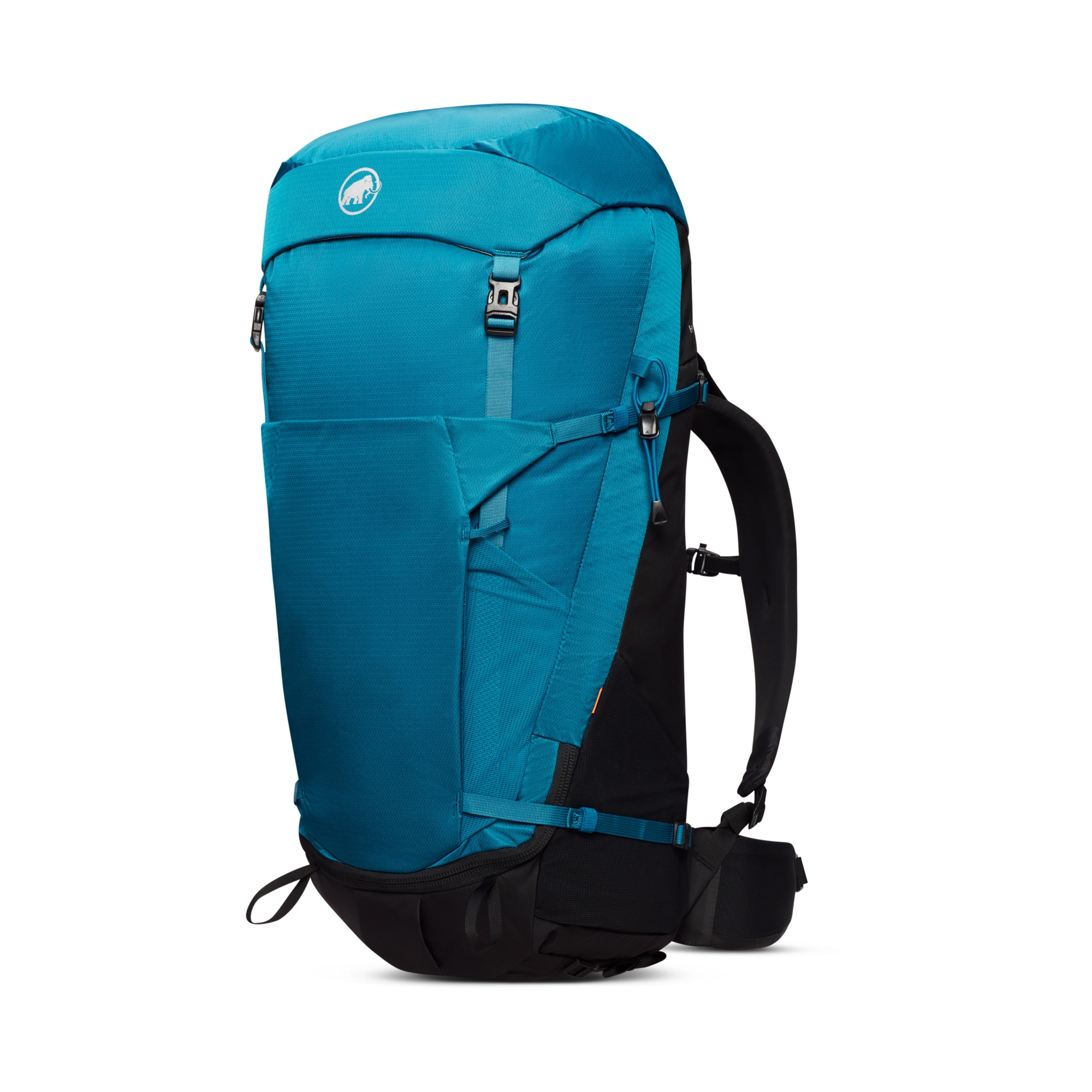 Batoh Mammut Lithium 50 sapphire-black je ideální na dlouhé túry