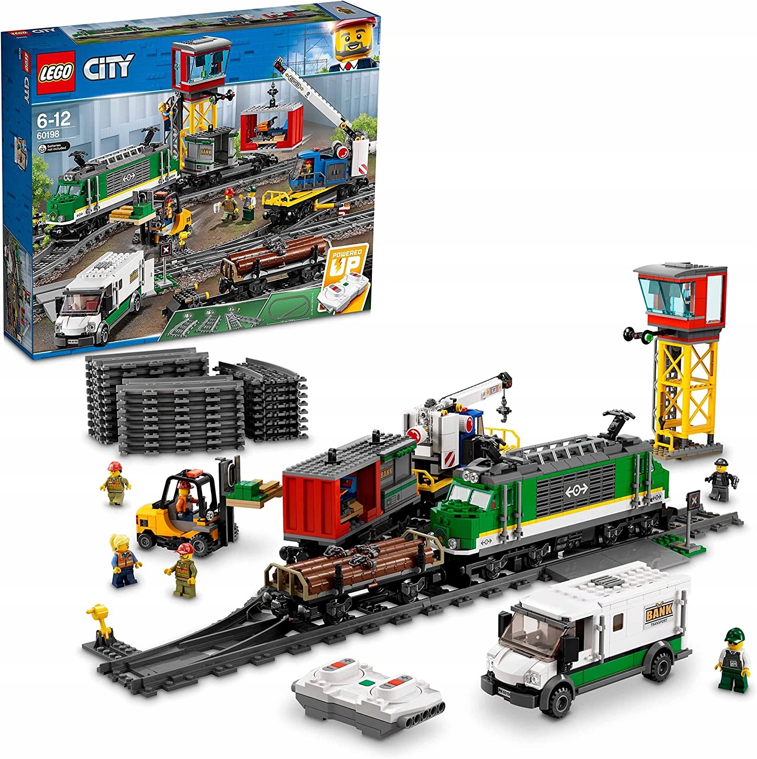 Lego City Nákladní vlak 60198