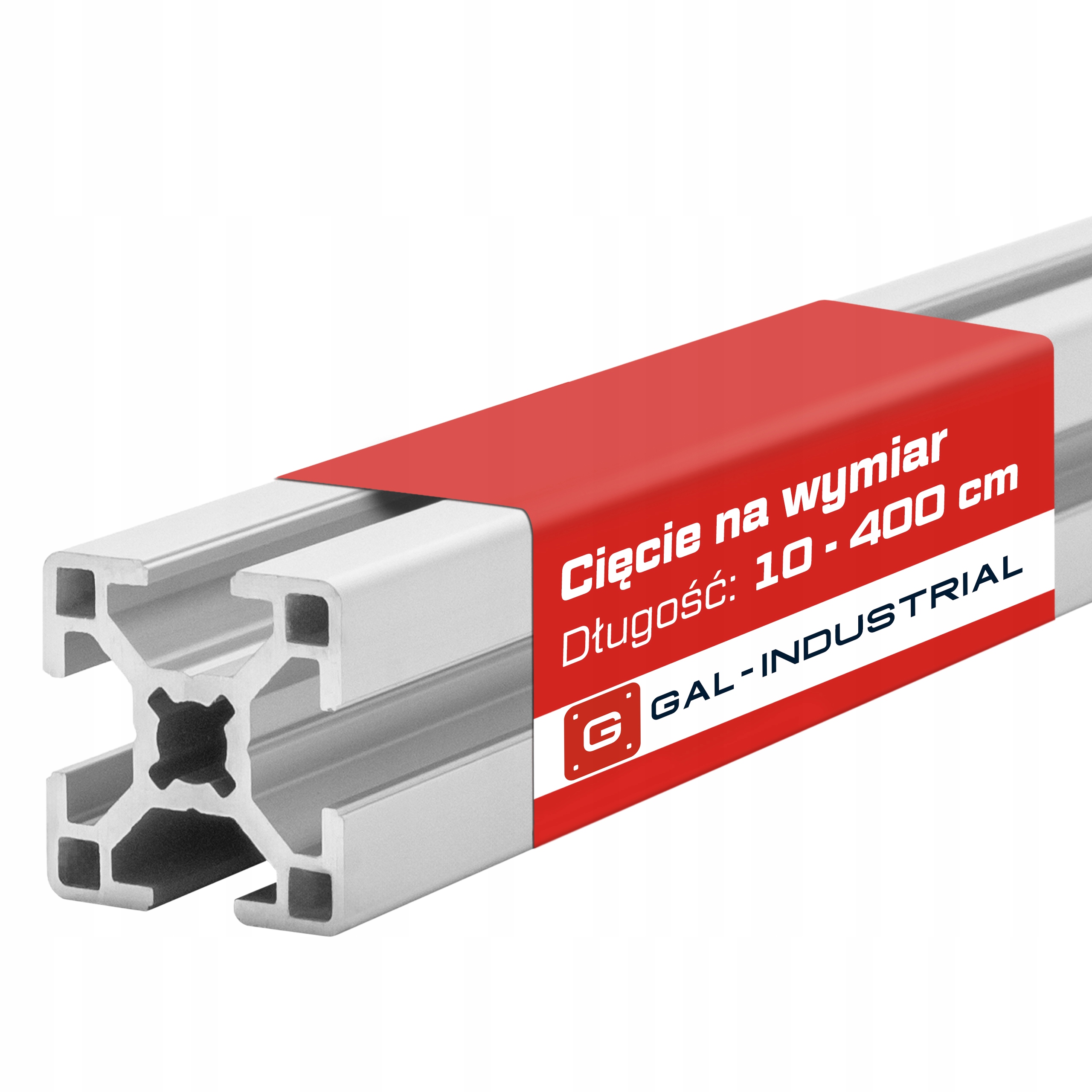 Eloxovaný profil Gal-industrial 30x30 mm Cnc konstrukce 220 cm Řezání
