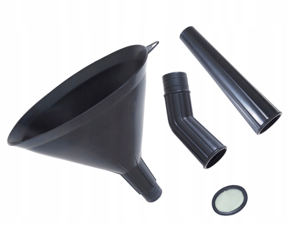 

Lejek Plastikowy Owalny 3 Części Z Sitkiem Skośny