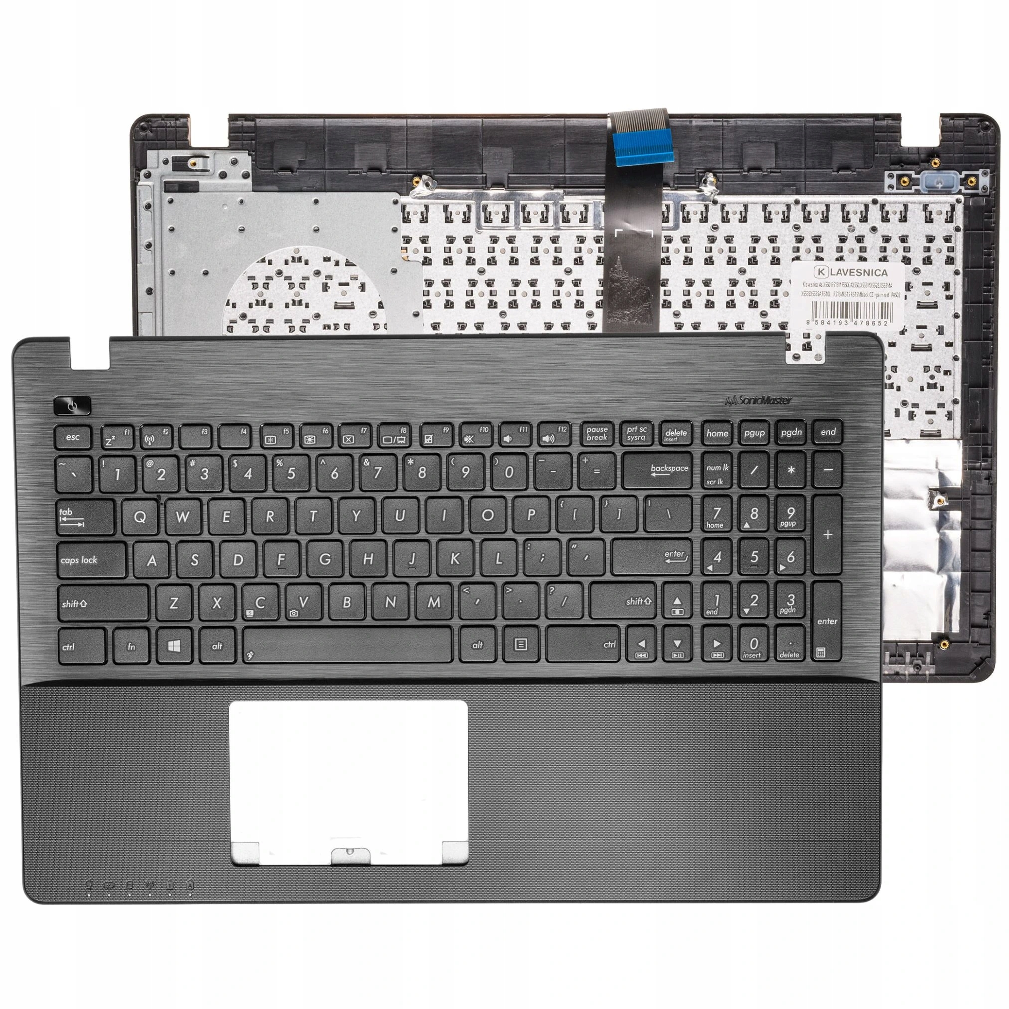 Palmrest Asus X550 R513M F550CA, X550, X553M, X552E, X553MA, X553S, X553SA,