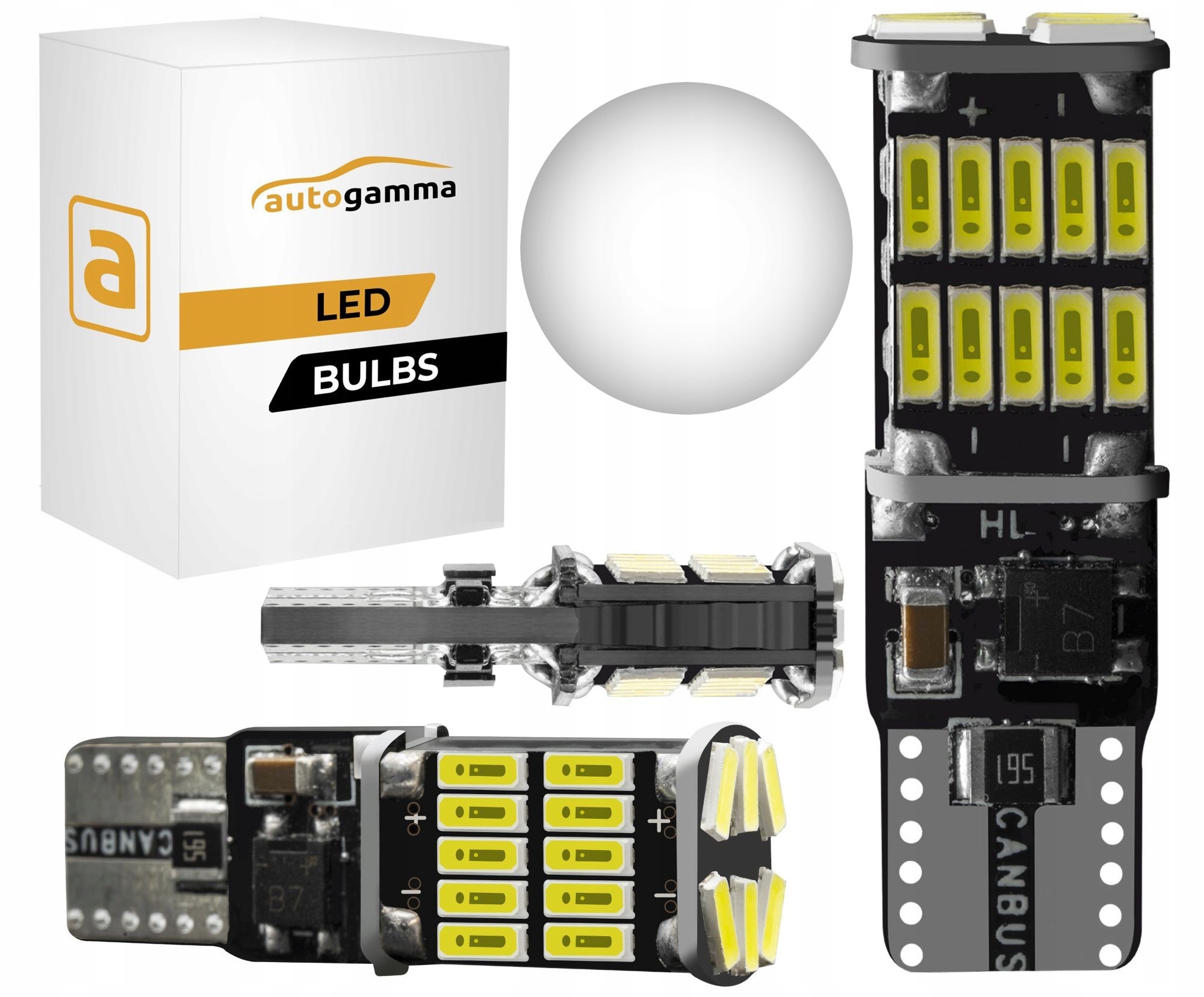 

Żarówka postojowa W5W T10 26 Led Canbus Postojówka