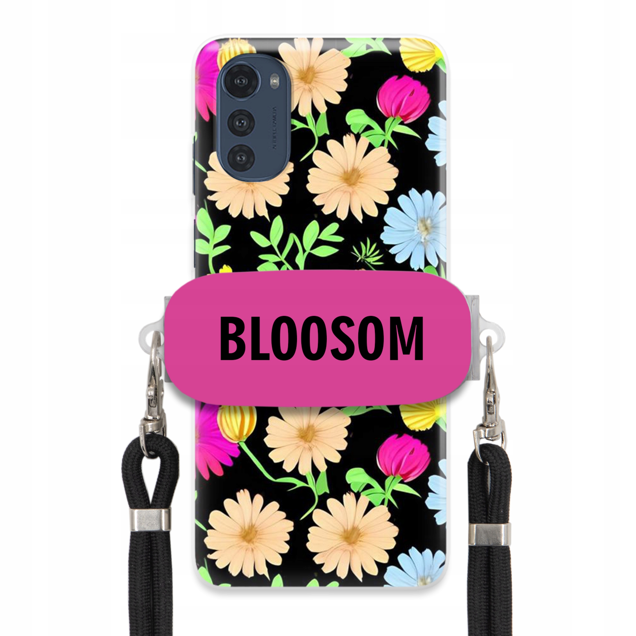 Puzdro Crossbody Pre Motorola E32s Puzdro Case Kvety Bloosom Flower