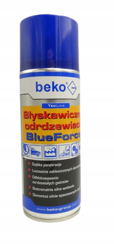 Beko błyskawiczny odrdzewiacz Blue Force 400ml
