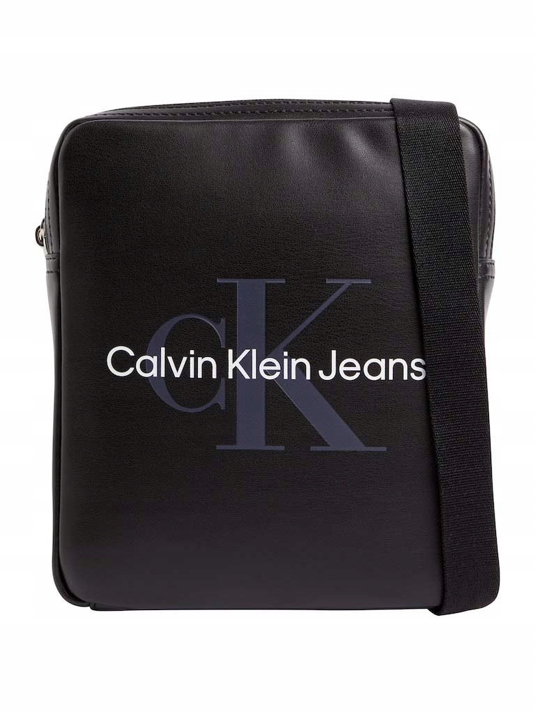 Calvin Klein Taška Kabelka Přes Rameno Monogram Soft REPORTER18 Černá