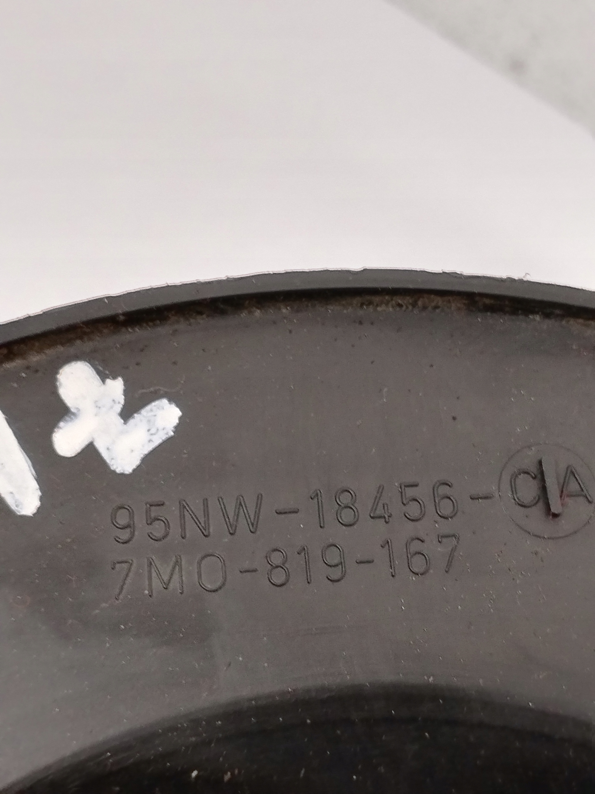 fan heating air conditioning devices rear Ford 7M0819167