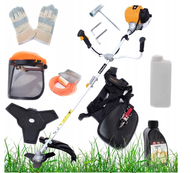 Kosa Spalinowa Riwall Pro Full Opcja Zestaw Olej Najmocniejsza Solidna