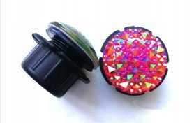 

Guzik do Moonlight bling red rose