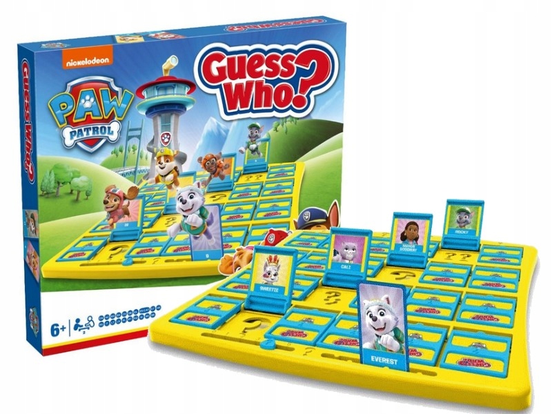 GRA ZGADNIJ KTO TO PSI PATROL gra dla dzieci +3 lata
