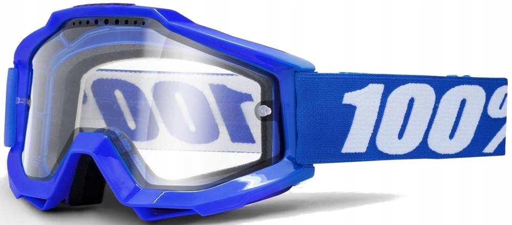 Brýle MX Dh 100% Accuri Enduro Blue Clear Dual