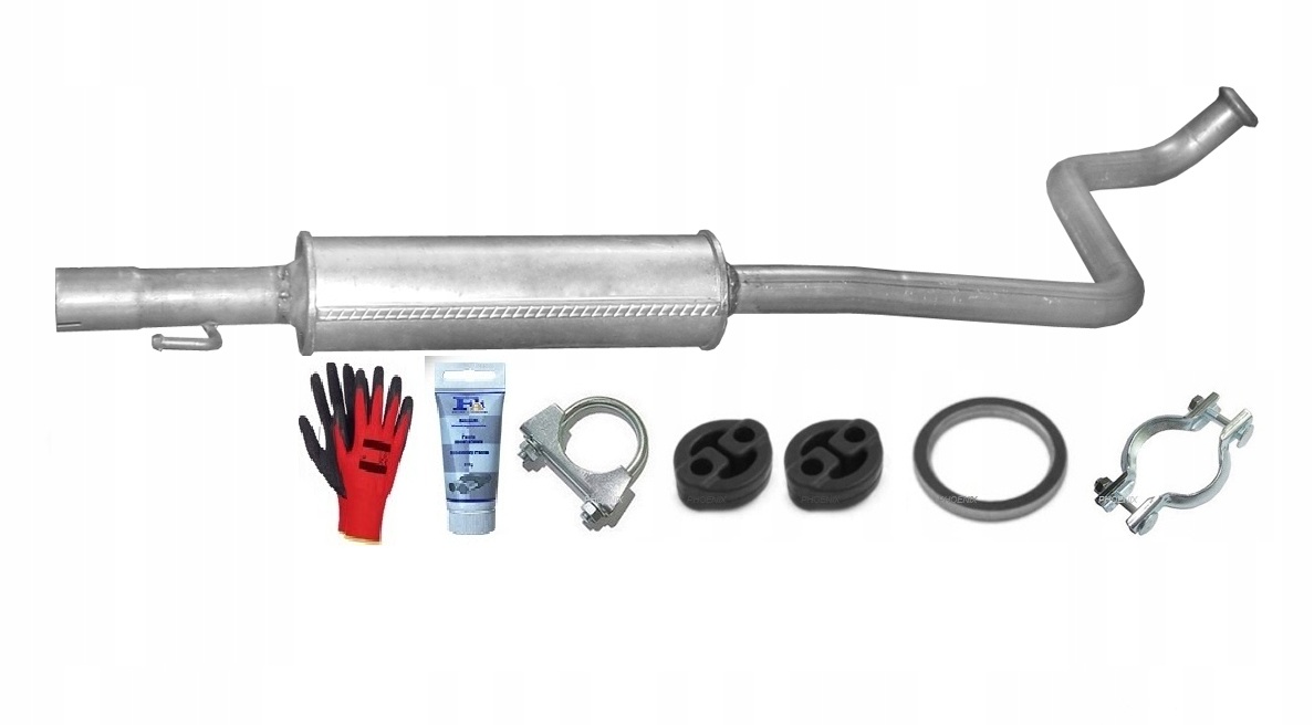 Toyota Yaris Verso 1.3 1.5 (1999-2002) Střední Tlumič Tlumič bonus