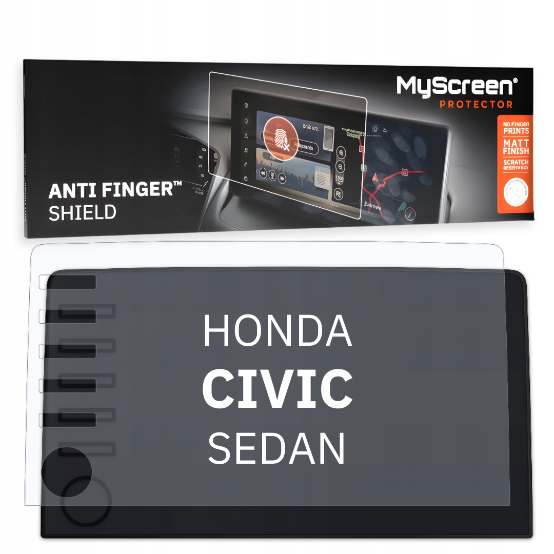 Matná fólie pro Honda CIVIC Sedan 2019 2021 7" MyScreen Anti Finger
