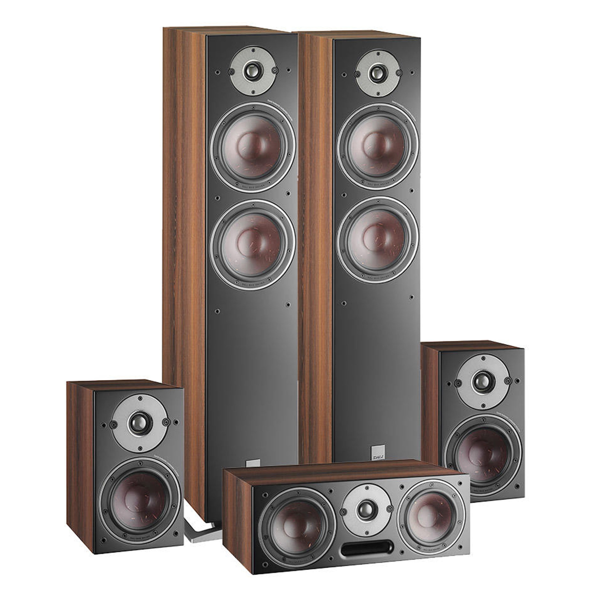 Dali Oberon 5/1/Vocal Zestaw głośników do kina domowego 5.0 Walnut