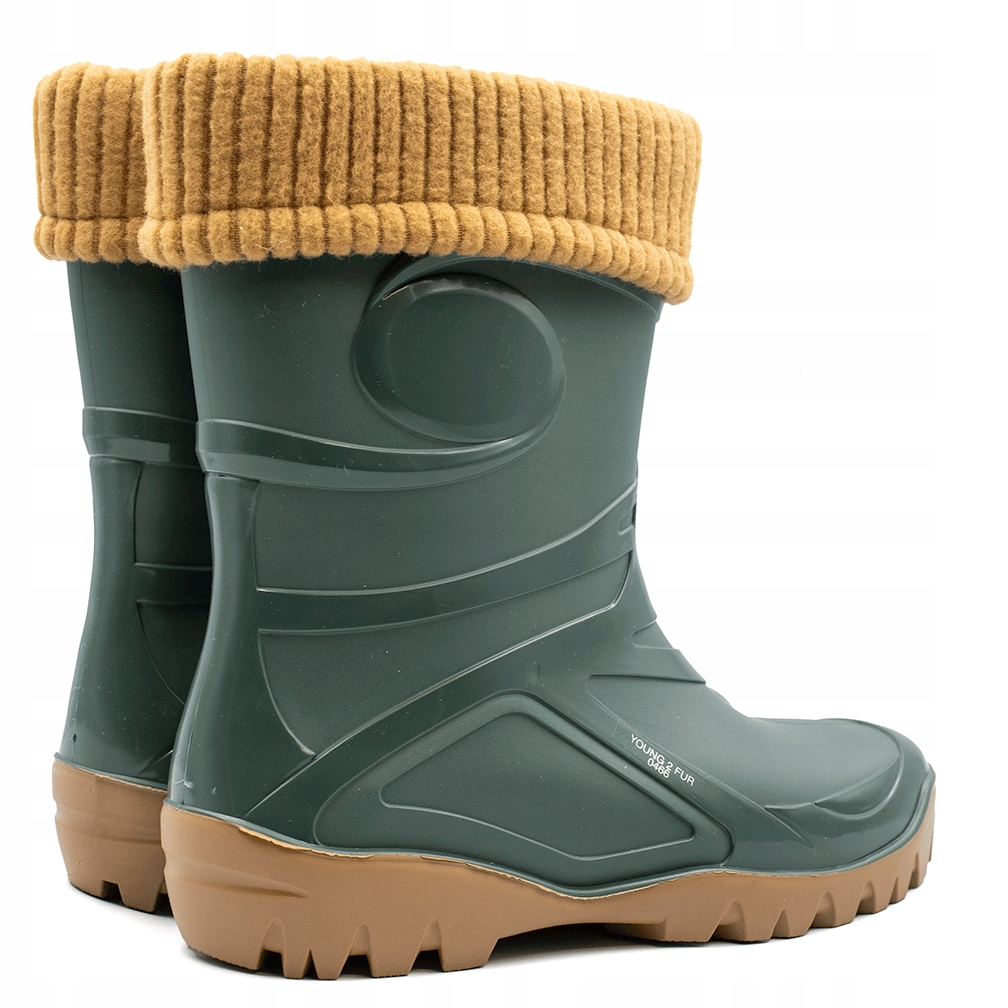 Kalosze ocieplane DAMSKIE ciepłe gumowce OCIEPLACZ wymienny gumiaki Demar Oryginalne opakowanie producenta folia