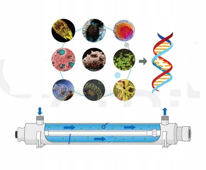 LAMPA UV / FILTR WODY / STERYLIZATOR UV LAMPA BAKTERIOBÓJCZA 16W PHILIPS Rodzaj filtr