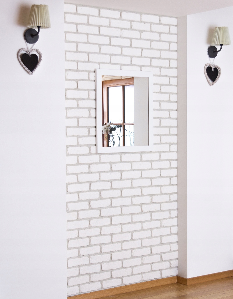 Lustro w ramie 70x60 białe i DUŻY WYBÓR KOLORÓW EAN (GTIN) 5905475401114