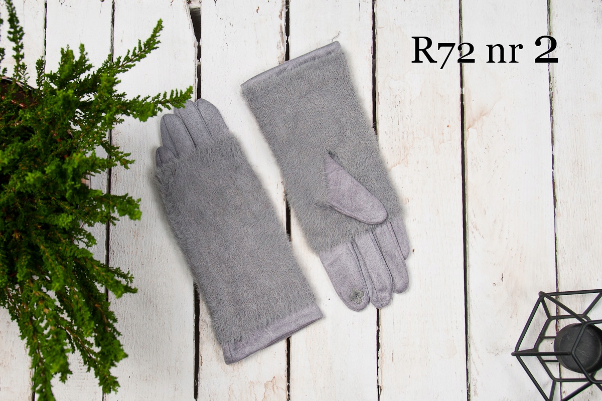 RĘKAWICZKI DOTYKOWE DAMSKIE do telefonu OCIEPLANE zimowe DUŻO KOLORÓW Rodzaj pięciopalczaste