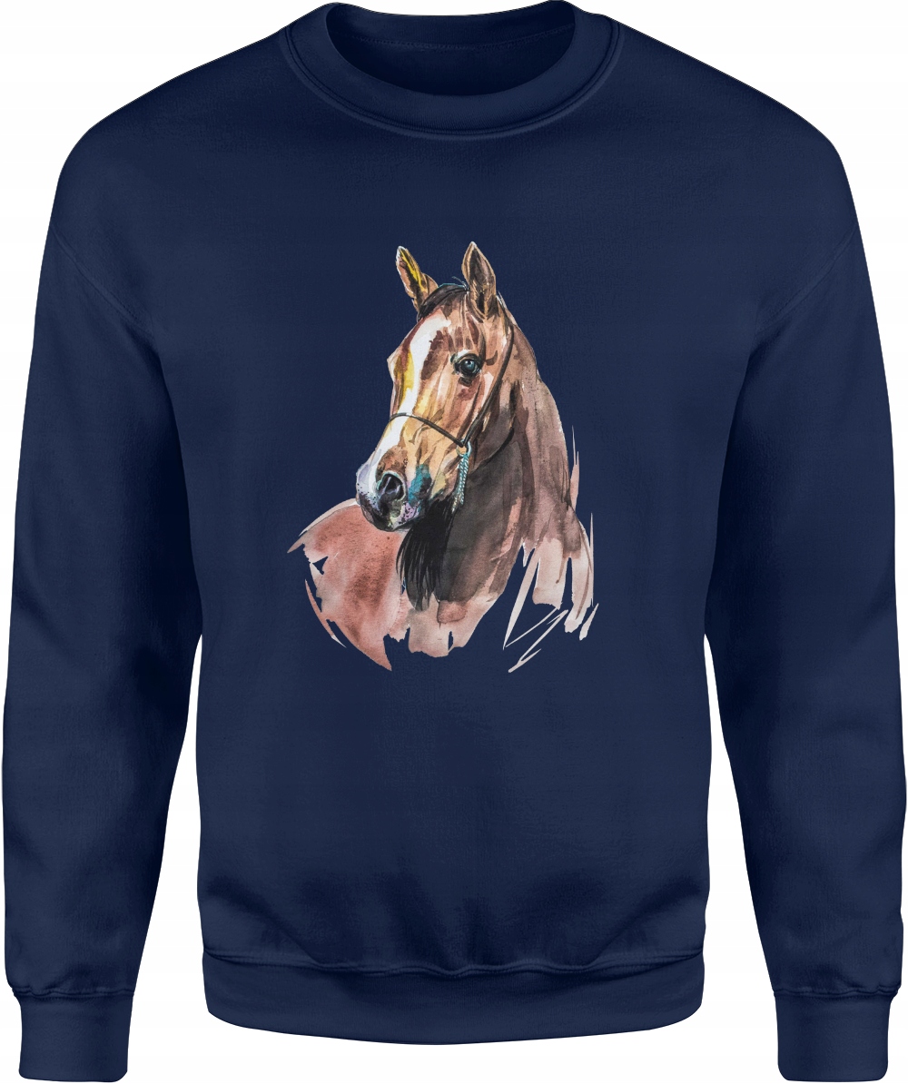 

Bluza Z Koniem Koń Męska Z Nadrukiem Konik Rozm L