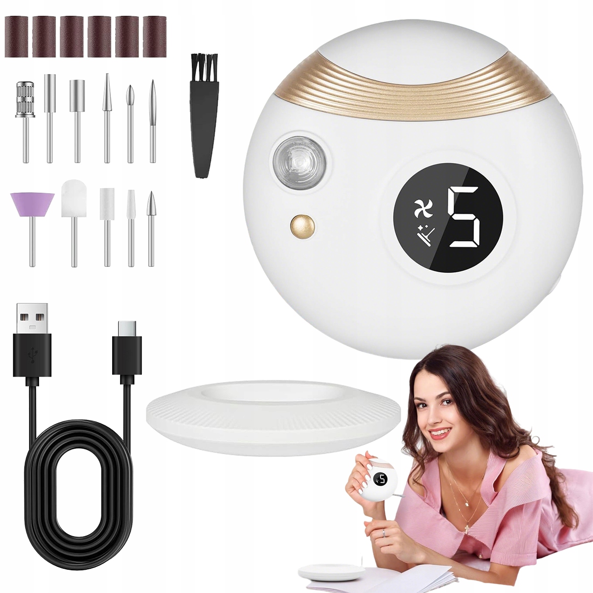 Elektrický Pilník Automatický kleštičky na nehty