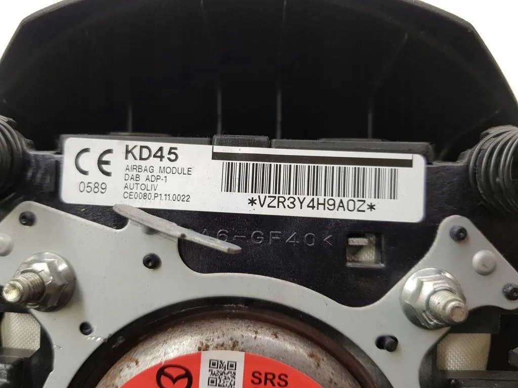 mazda 3 II 2014 подушка безопасности Airbag руля