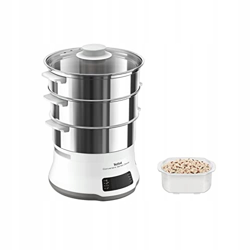 TEFAL Convenient Series Parowar Dotykowy 8 Programów Stal Nierdzewna