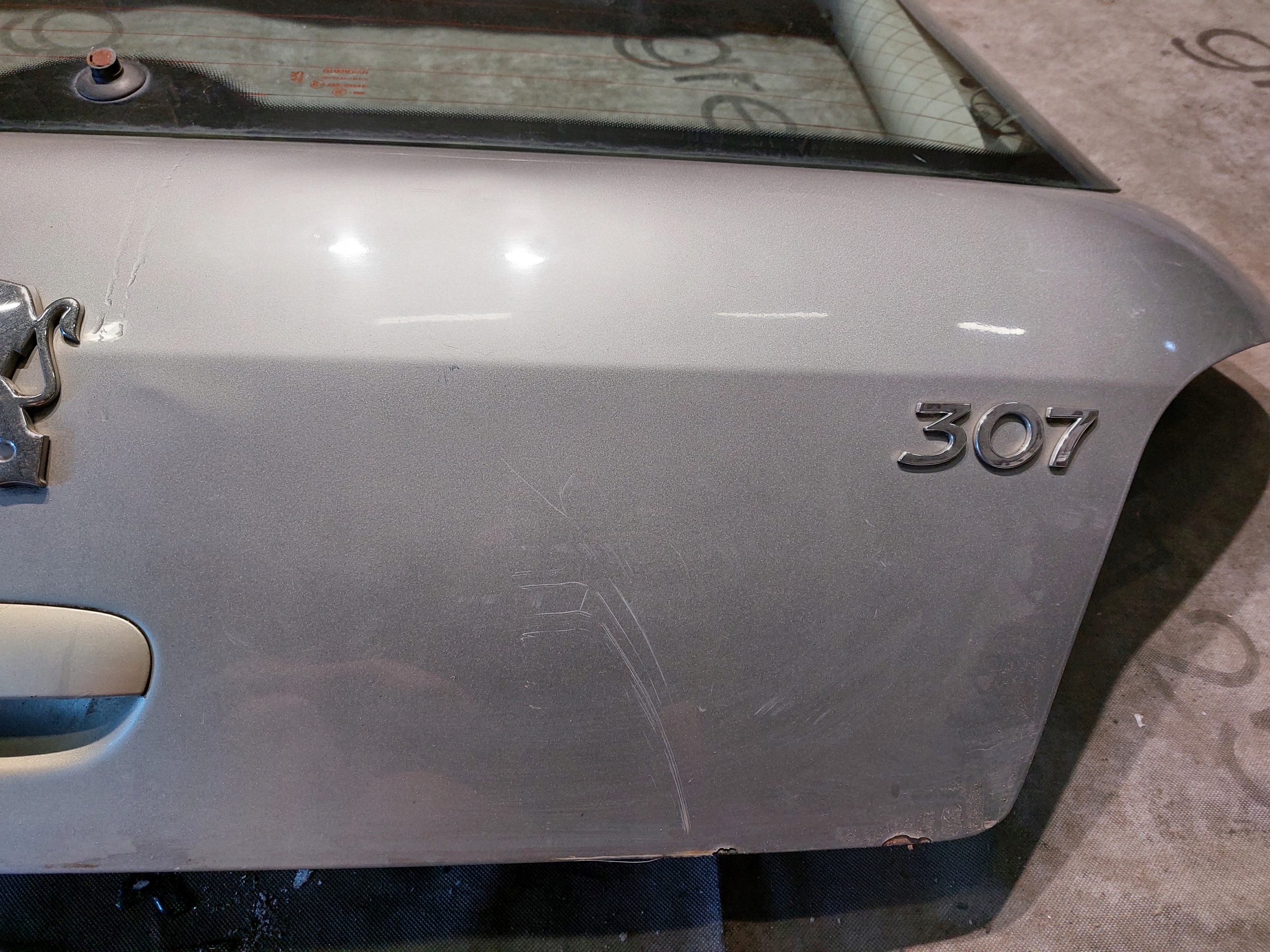 trunk door boot PEUGEOT 307 HB