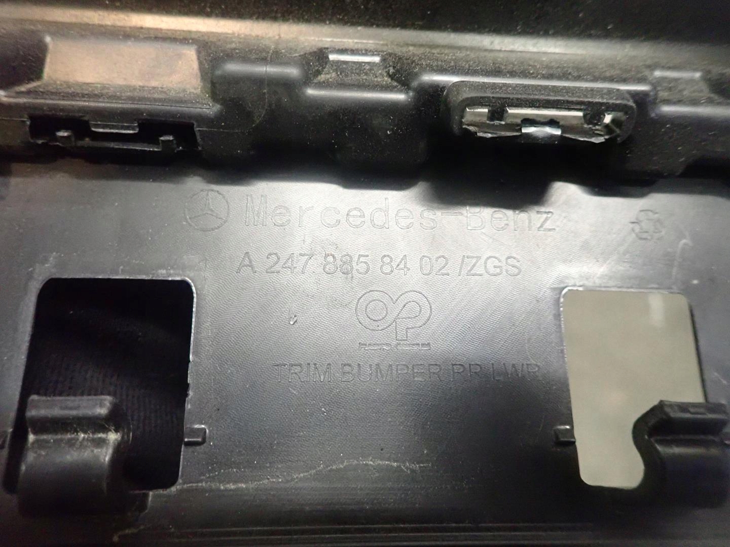 bumper rear part rear MERCEDES GLB W247 A247 2019