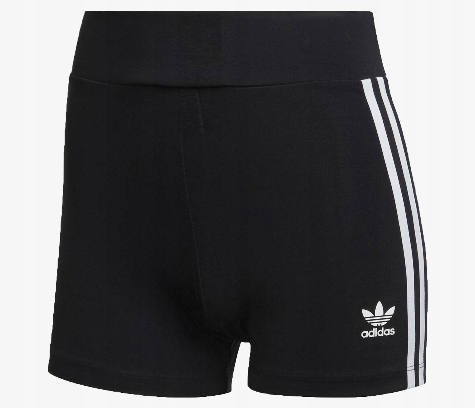 ADIDAS KRÓTKIE SPODENKI SZORTY SPORTOWE DAMSKIE ELASTYCZNE TRENINGOWE 30 Kolor dominujący czarny