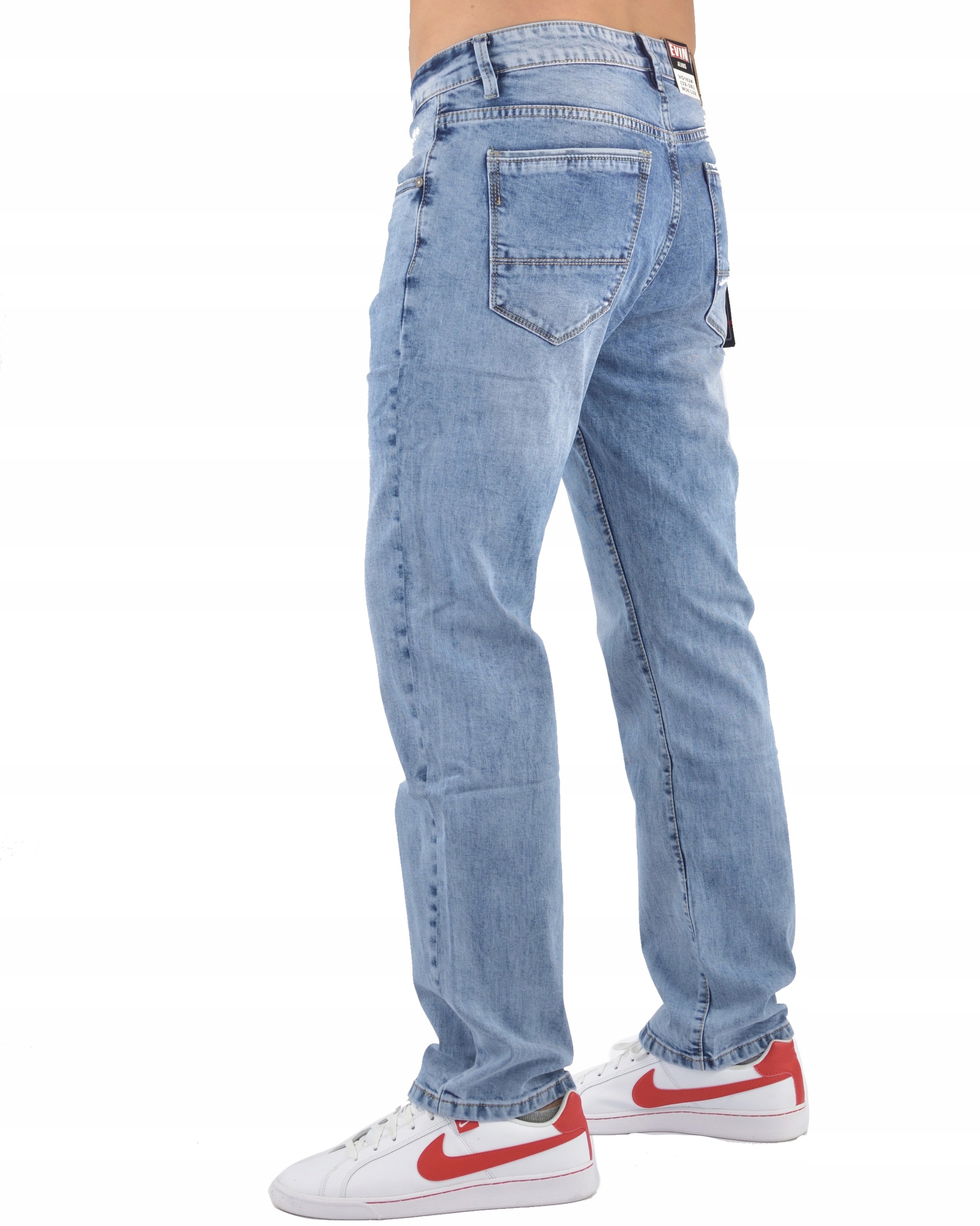 

Meskie Spodnie Jeansy Evin 42/32 Wycierane
