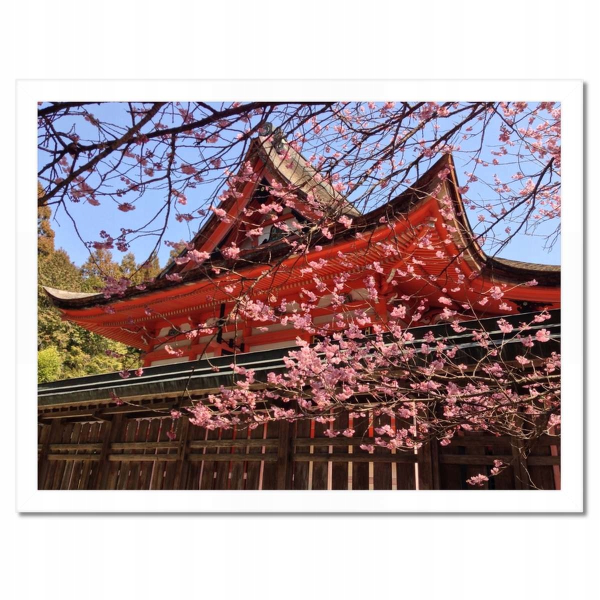 Plakáty v rámu 40x30 Japonský chrám