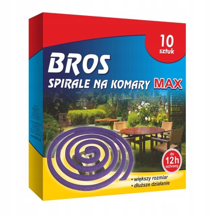 

Spirala Odstraszacz Na Komary Meszki Bros 10 sztuk