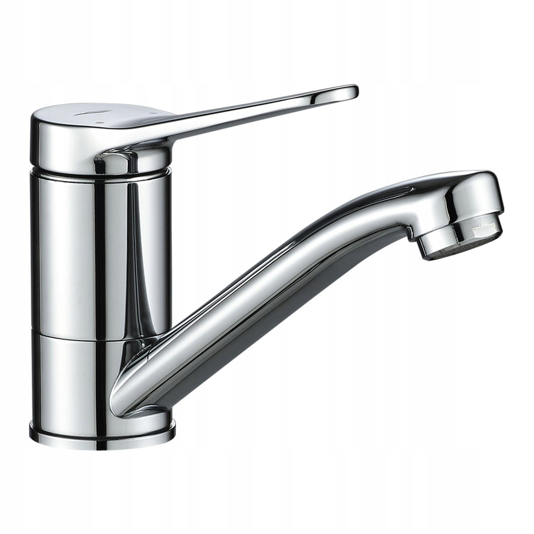 Umyvadlová Baterie S Pohyblivým Výtokem, Nízká Chrom Kuchinox