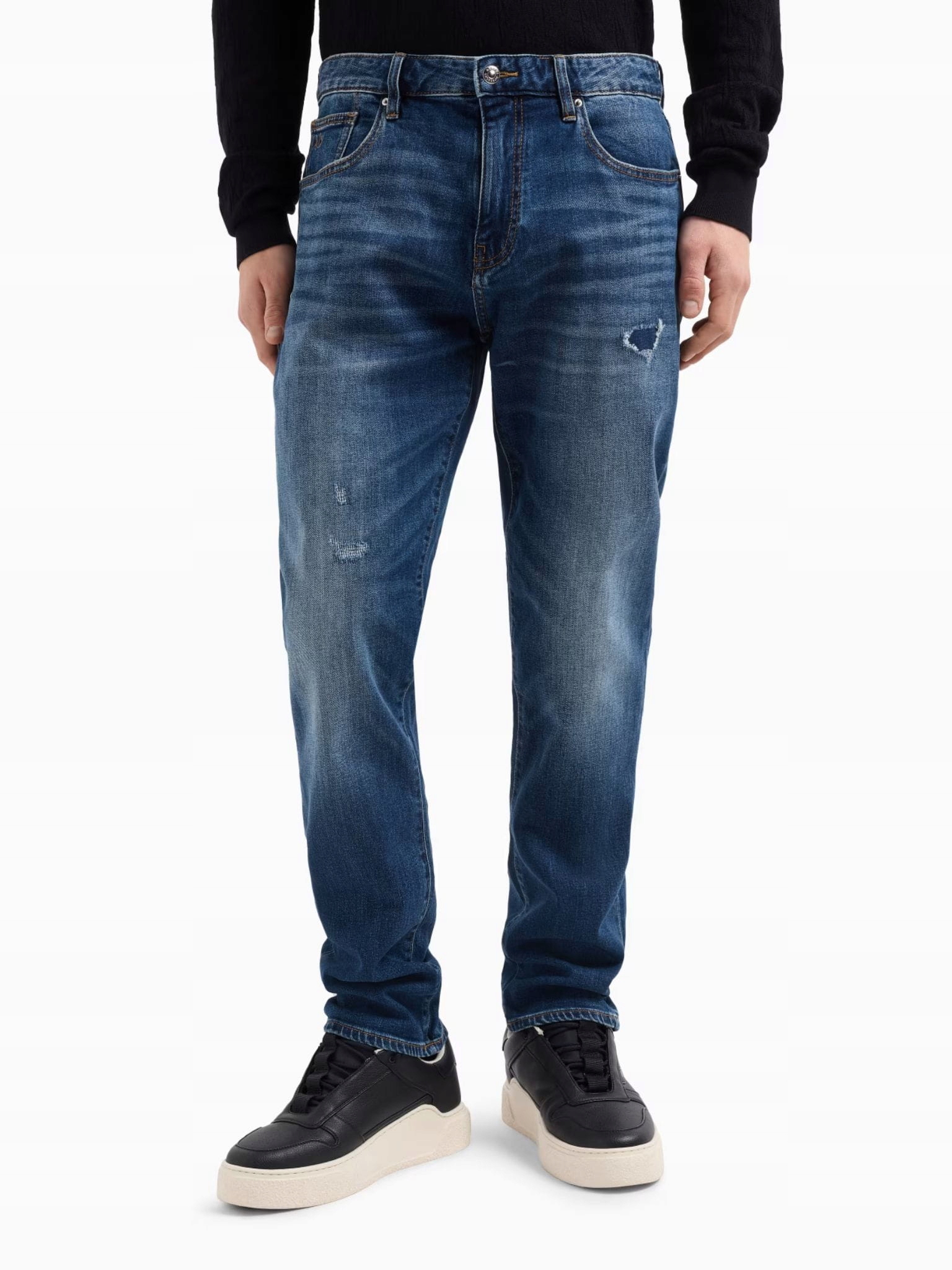 Pánské džíny Armani Exchange XM000070 AF12965 tmavě modré Pants: 32S