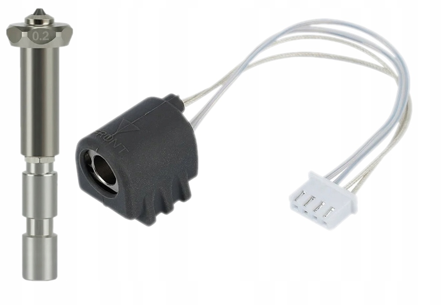 Zestaw Hotend Głowica Blok Grzewczy Dysza 0.2MM Do Anycubic Kobra 3 Max