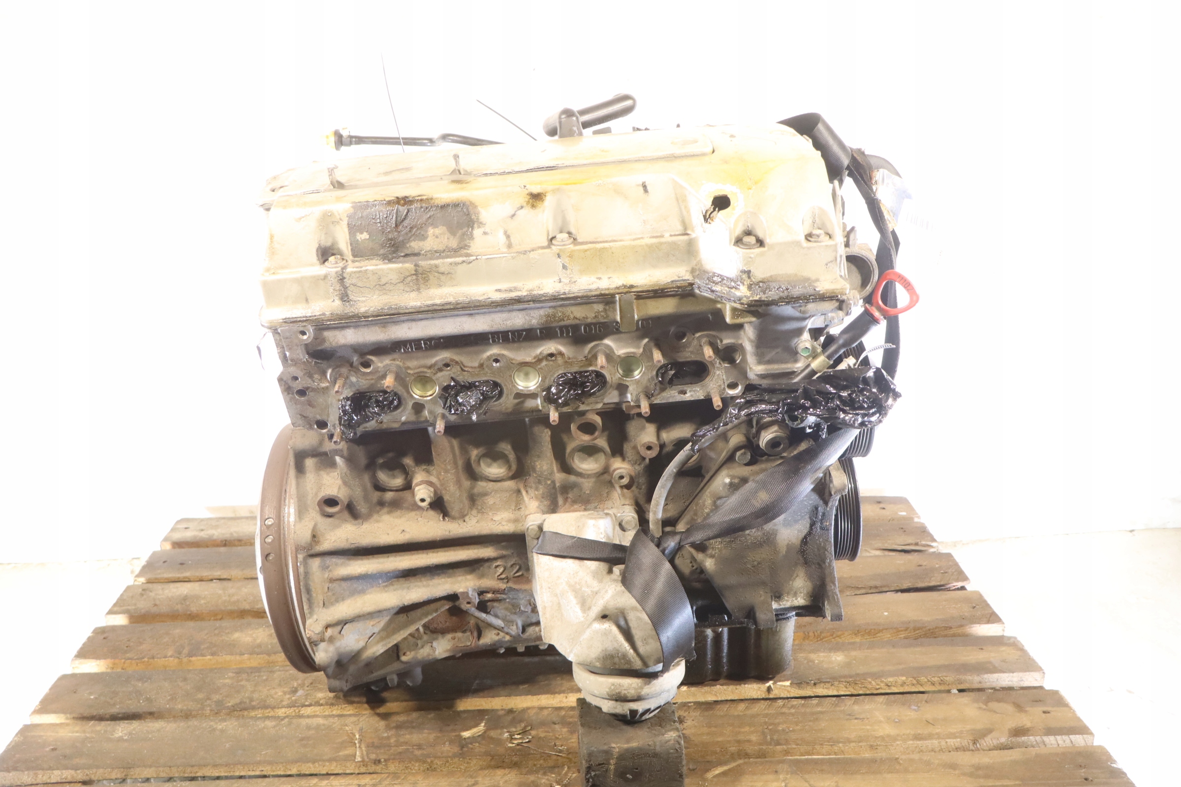 SILNIK MERCEDES SLK 200 R170 2.0 136KM 170.435 TEST FILM