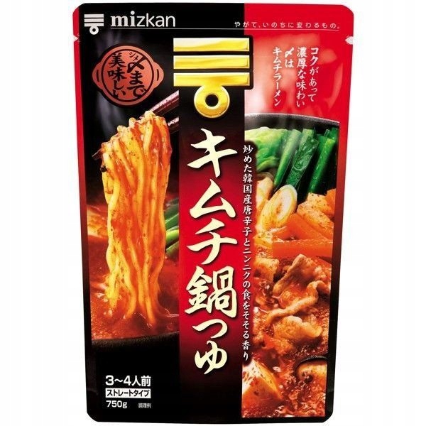 

Japońska gotowa zupa Nabemono smak kimchi, 750ml